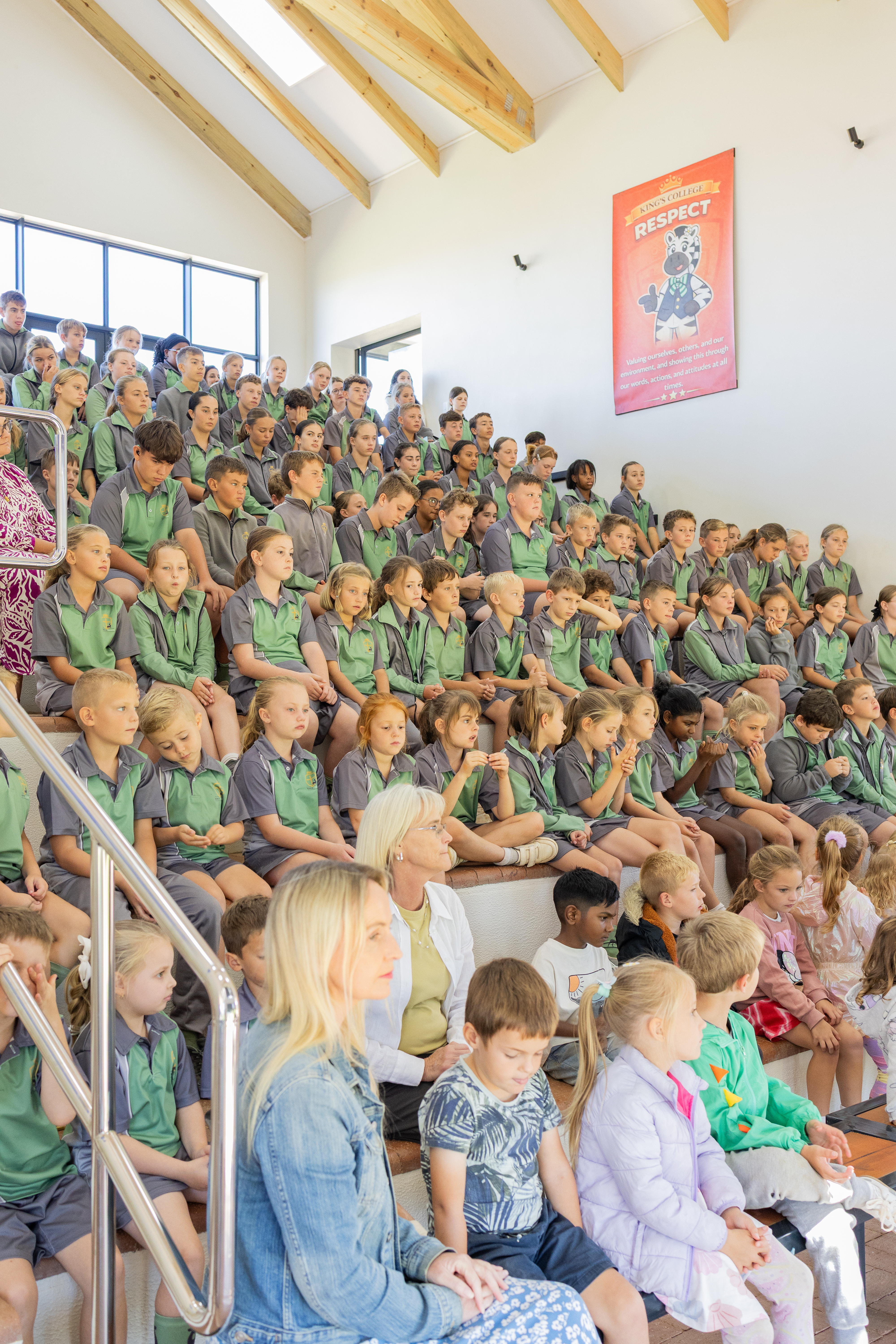School celebration at King's College
