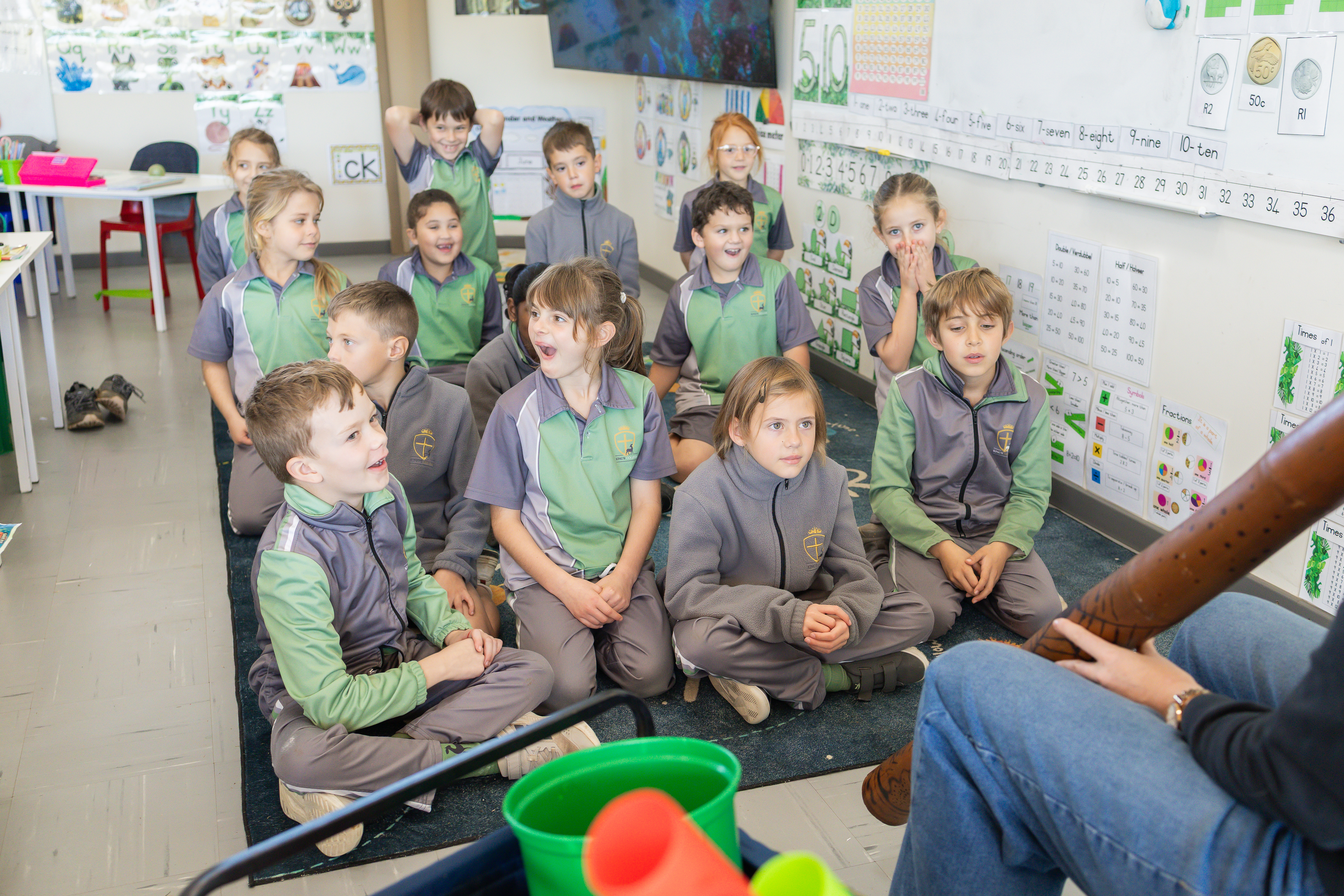 Primary School campus life at King's College