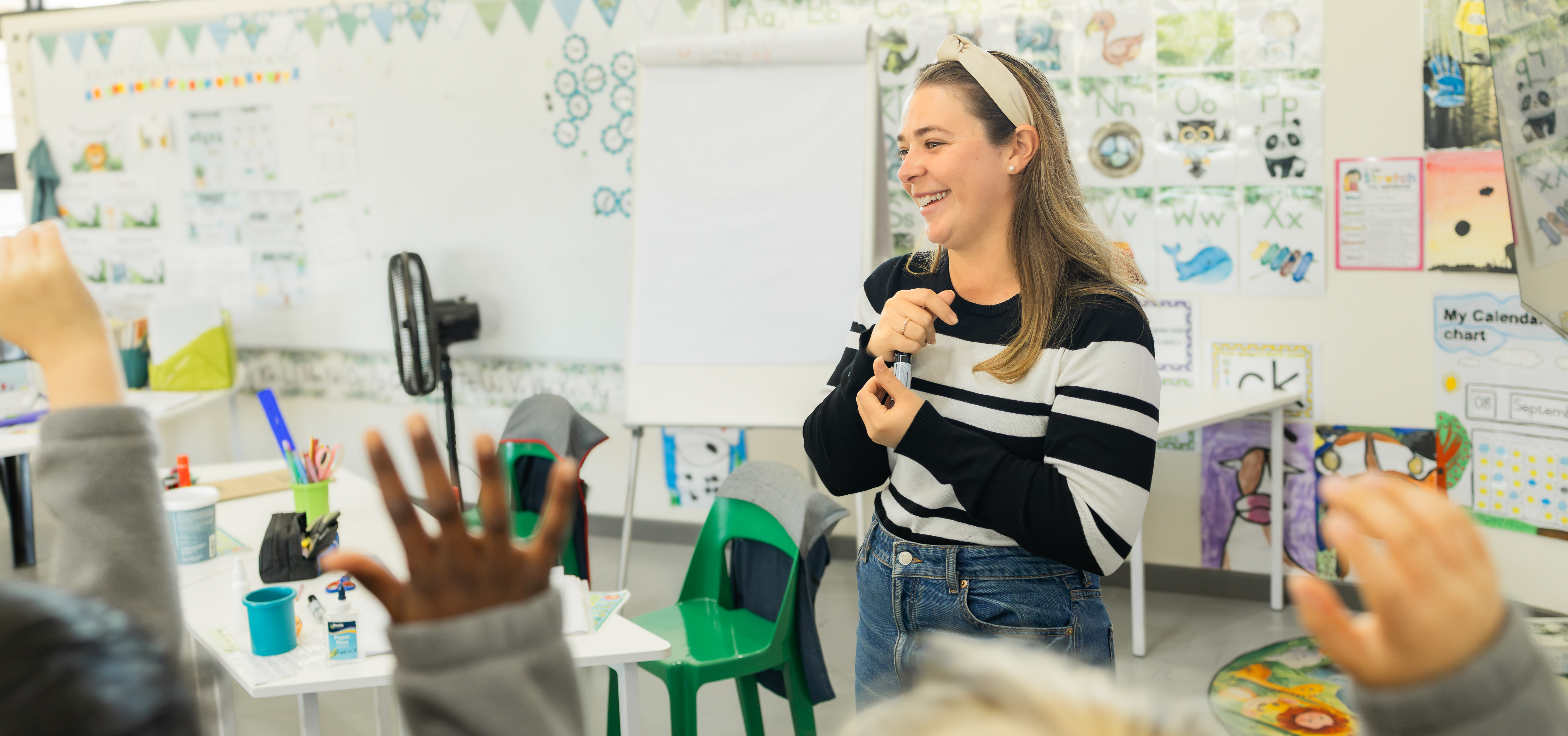 Teaching and learning in a King's College classroom