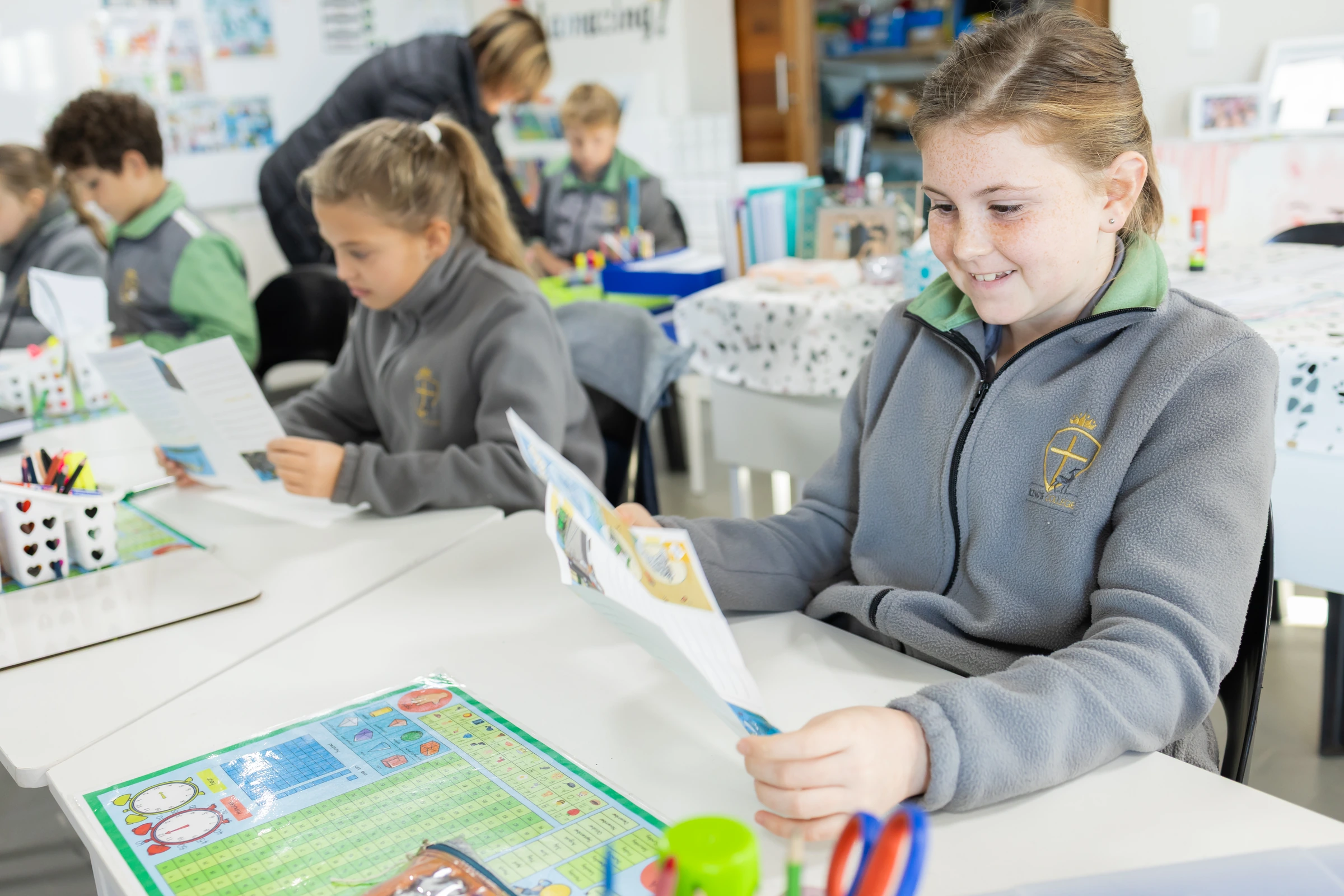 Primary School campus life at King's College