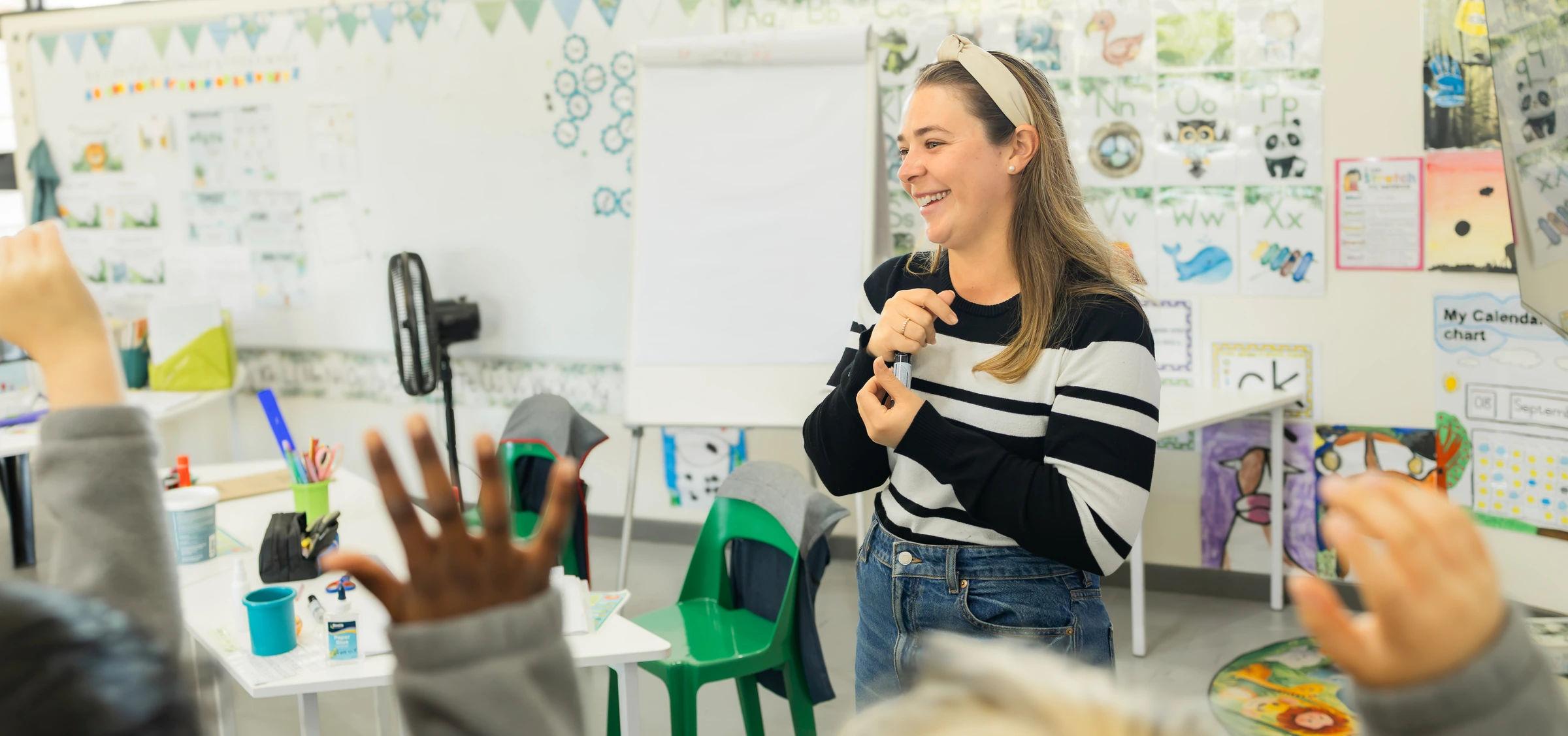 Teaching and learning in a King's College classroom
