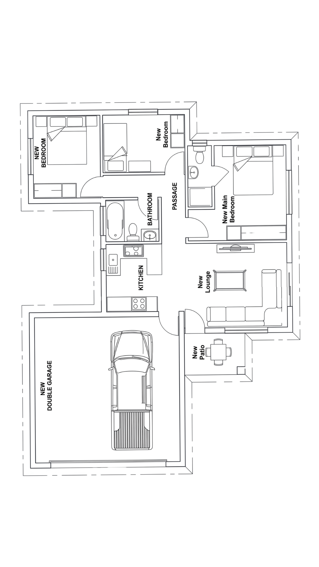 Package D floorplan