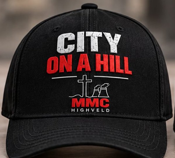 City on a Hill Golf Cap